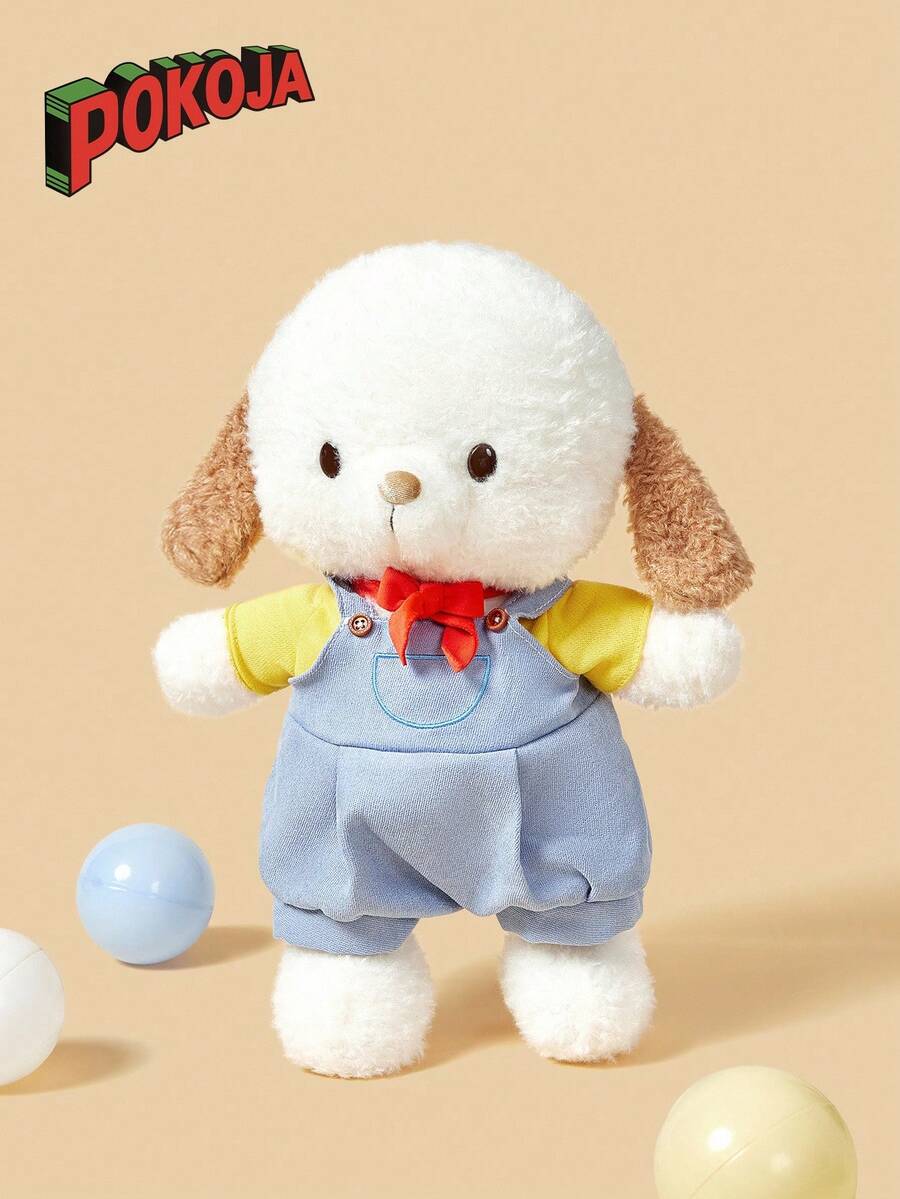 Kawaii Cartoon Hund Plüschtier, Weiches Kuscheltier Hund mit langen Ohren: Ein lustiges Spielzeug-Begleiter für Babys, Raumdekoration, Geschenk zum Geburtstag für Mädchen und Weihnachtsgeschenk