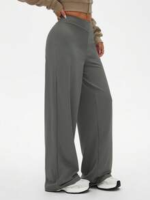 Dewbera Pantaloni sportivi casual ampi da donna, adatti per attività all'aperto e corsa