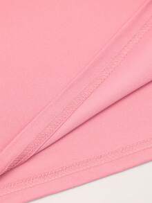 EMERY ROSE Red Santa Vibes T-Shirt, Women's Christmas Shirt, Cute And Fun Christmas Top, Retro Santa Claus T-Shirt, Suitable For Spring And Summer