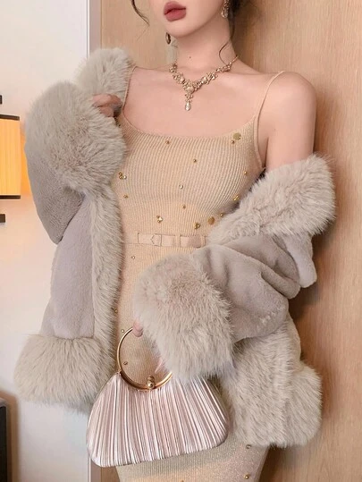 DAZY 女士优雅休闲时尚加厚外套，适合秋冬季节穿着