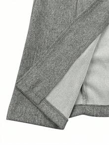 EMERY ROSE Chaqueta ajustada de cuello alto casual para vacaciones de mujer