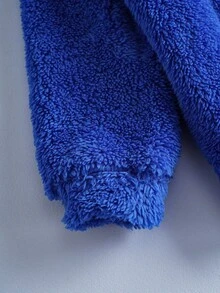 SHEIN | PAW Patrol Young Boy Casual Cartoon Character Round Neck Drop Shoulder Long Sleeve Coral Fleece Sweatshirt, Autumn/Winter Fall