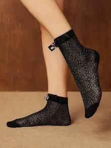 MOTF PREMIUM WOMEN CREW SOCKS - Black - View 8