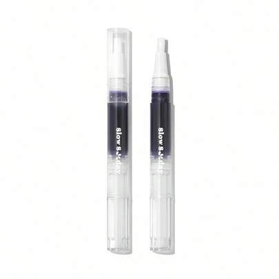 Slow Sunday Purple Teeth Whitening Pen, V34, Get Rid Of  Smoke Stains, Coffee Stains, Tea Stains, Keep Your Mouth Clean And White, Good Choice For Wedding, Vacation, Beach, Travel EssentialsEaster Gifts, Suitable For Summer Oral Care