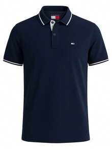 Tommy Hilfiger Men's Polo Shirts Blue - Navy Blue - View 4