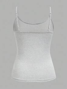 SHEIN EZwear 4件套休闲简约女士吊带背心，适合夏季 - 彩色 - 查看 7