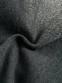 Quần jeans đen dáng rộng, họa tiết chữ thập trắng, phong cách đường phố cá tính, dành cho bé trai, thích hợp mặc hàng ngày vào mùa thu đông, làm trang phục hóa trang, thời trang đường phố, Halloween, Giáng sinh, quần jeans mùa đông, quần jeans ấm áp. - màu đen - Xem 7