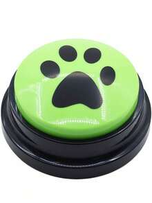 1 Pc/4 Pcs Dog Voice Recording Button, Pet Communication Training Buzzer, Teach Dog To Talk, No Battery,Gift, Present, Celebration(Without Battery)
