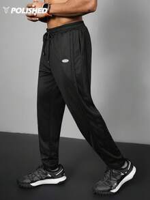 Acti Log 男士修身褶皱运动裤 - 黑色 - 查看 8