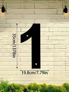 1Pc 0-9 Số nhà kỹ thuật số kết hợp miễn phí, Số nhà địa chỉ bằng kim loại, Biển số nhà bền, Số email gắn tường, Trang trí nhà cửa, Trang trí lối vào, Trang trí sân vườn, Cho ngoài trời, Ga ra, Cửa ra vào, Trang trí email, Nghệ thuật treo tường bằng kim loại, Halloween Lễ tạ ơn Giáng sinh, Quà tặng trang trí - Nhiều màu 2 - Xem 36