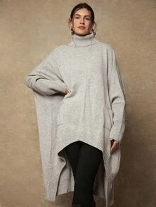 Freevana 大码女式秋冬毛衣，时尚休闲，适合圣诞节外出，复古富家女风，乡村音乐会风格，可爱百搭 - 彩色 - 查看 4