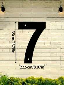 1Pc 0-9 Số nhà kỹ thuật số kết hợp miễn phí, Số nhà địa chỉ bằng kim loại, Biển số nhà bền, Số email gắn tường, Trang trí nhà cửa, Trang trí lối vào, Trang trí sân vườn, Cho ngoài trời, Ga ra, Cửa ra vào, Trang trí email, Nghệ thuật treo tường bằng kim loại, Halloween Lễ tạ ơn Giáng sinh, Quà tặng trang trí - Nhiều màu 2 - Xem 37