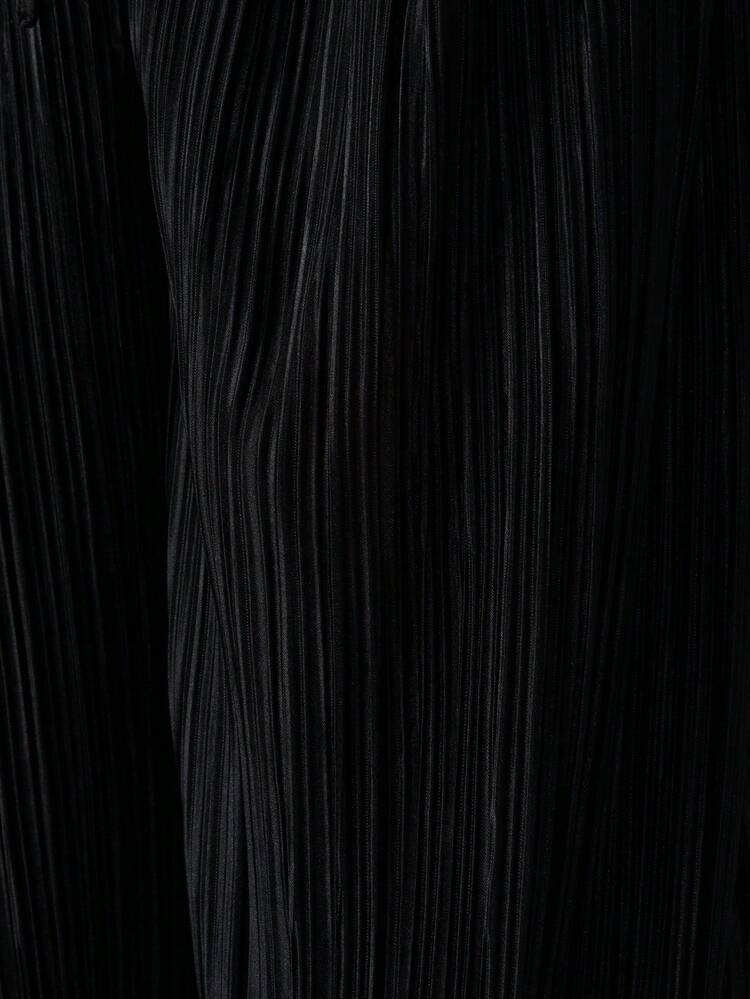 MISSGUIDED Pleated Palazzo Wide Leg Pants Drawstring Waist Evening Formal Occasion Wear Elegant Flowing Festival Holiday Resort Wear