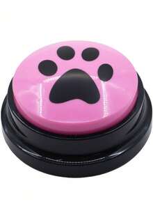 1 Pc/4 Pcs Dog Voice Recording Button, Pet Communication Training Buzzer, Teach Dog To Talk, No Battery,Gift, Present, Celebration(Without Battery)