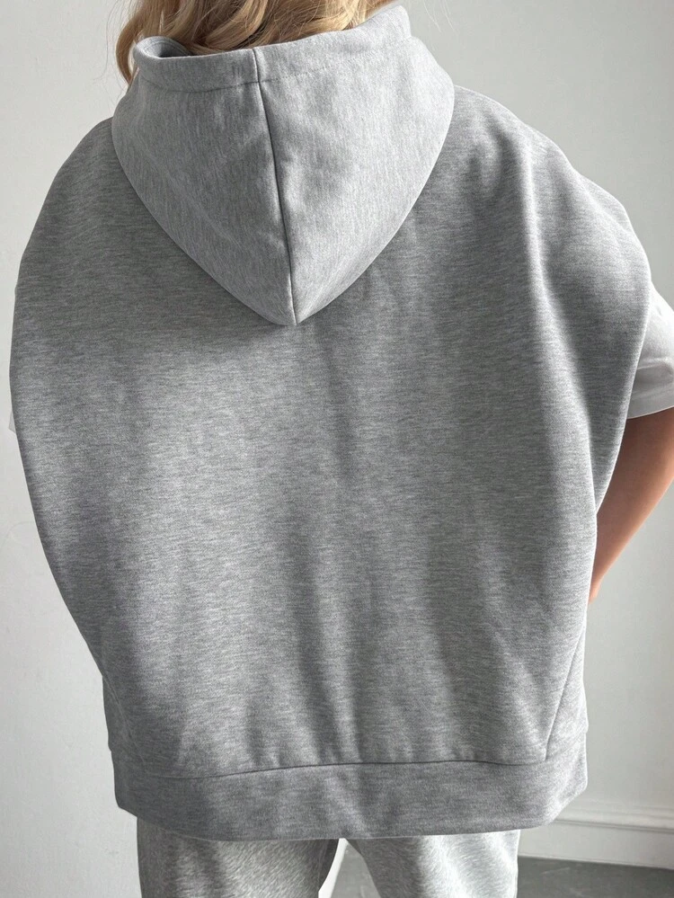 Women's Loose Casual Street Style Fleece Sweatshirt, Autumn/Winter Hoodies