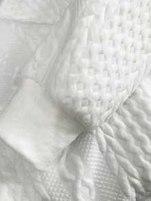 Resyla 女式提花针织领休闲运动衫，运动学院风