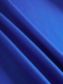 SHEIN | PAW Patrol 小男孩可爱卡通狗印花圆领长袖针织T恤，蓝色