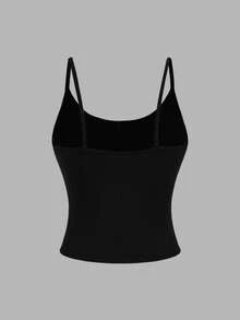 Girlism 少女涤纶修身背心，多色可选，适合叠穿和夏季休闲穿着。三件装，含胸罩，紧身设计，豹纹印花，适合秋冬季日常穿着、街头风、居家穿着。透气可爱，适合新年、日常穿着、庆祝活动、秋冬季穿着，舒适百搭，时尚有型。 - 彩色 - 查看 7