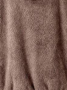 INAWLY Damen Fleecejacke mit Reißverschluss und Kordelzug, Regular Fit, Herbst/Winter