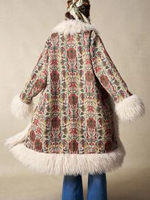 Bohemela 冬季万圣节派对服装 新年服装 女士冬季外套 - 彩色 - 查看 5