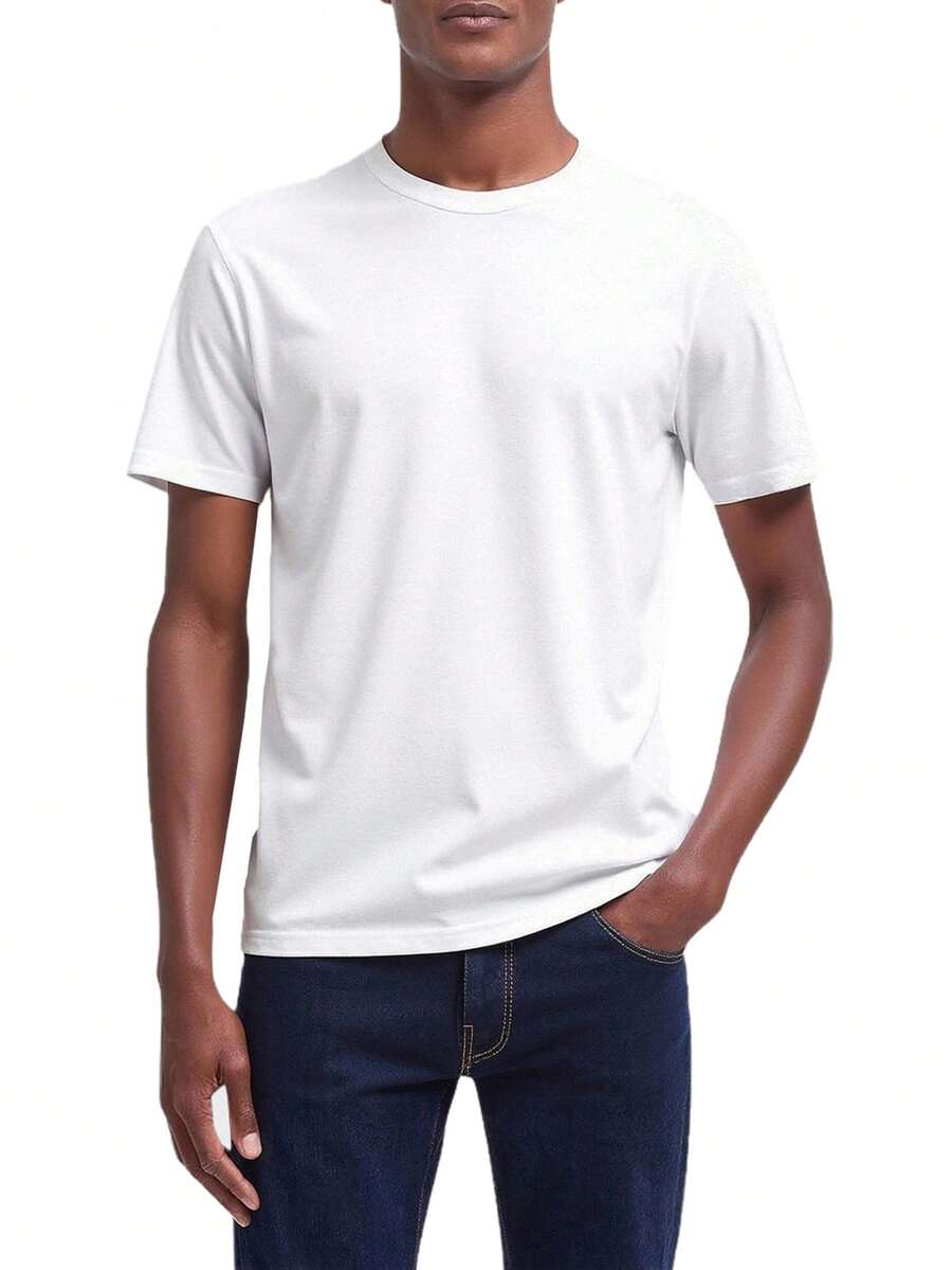 Hugo Boss Men's T-Shirts White - White - View 1