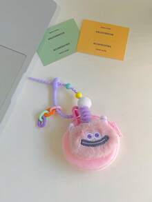 Kawaii Cartoon Monster Schlüsselanhänger Geldbörse - tragbare Dopamin-Stil Tasche, süße Mini-Tasche