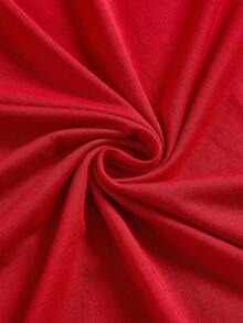 Manfinity RelaxMax Men's Christmas Reindeer Graphic T-Shirt, Suitable For Family Gatherings, Boyfriend/Husband Gift Christmas T Shirt Reindeer T Shirt - Red - View 6