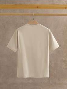 HIMLAND 3pcs Pack Men's Summer Solid Color Round Neck Short Sleeve Casual T-Shirt