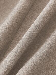 Franclia Fashionable Casual/Office Commute Lapel Neck Stripe Splice Single-Button Fitted 3/4 Sleeve Women Jacket, High-End Navy Blue, Spring/Autumn - Khaki - View 4