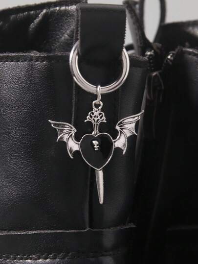 Grunge Punk 1 pièce Décoration d'étoile de style punk pour bottes, DIY maison, cadeau de fête de vacances