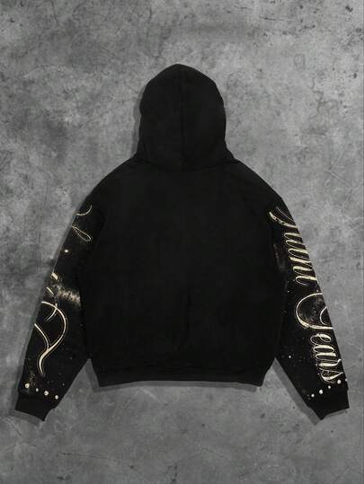 Street Life Men's Casual Retro Jesus Hoodie Sweatshirt, Autumn/Winter