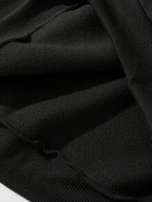 Sparklyn 2pcs/Set Teen Girl Hoodie Sweatshirt & Sweatpants Outfit, Zipper Closure, Cute Bear Cartoon Print, Casual Basic Suitable For Home, Street, Daily Wear, Outing, Autumn/Winter Cute Clothing Y2k Clothes Boys Set Clothes Set Teen Teen Boy 2 Piece Set Teen Hoodie Set - Multicolor - View 5