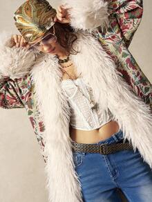 Bohemela 冬季万圣节派对服装 新年服装 女士冬季外套 - 彩色 - 查看 7