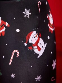 NotGurli Calzoncillos tipo bóxer de media cintura para hombre con estampado divertido de Navidad, que incluye Papá Noel, caja de regalo, bastón de caramelo, campanas, copos de nieve, muñeco de nieve y motivos familiares