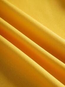 SHEIN | PAW Patrol 2 件套小男孩卡通小狗图案圆领长袖运动衫和长运动裤针织休闲运动服户外套装，黄色 - 黃色 - 查看 5