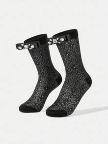 MOTF PREMIUM WOMEN CREW SOCKS - Black - View 1
