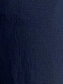Elaquor Plus Size Casual Solid Color Tapered Pants - Navy Blue - View 3
