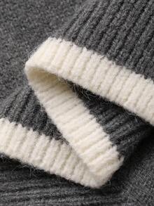 DAZY Girls' Embroidered Cardigan, Christmas Tween Girl Fall Clothes - Grey - View 5