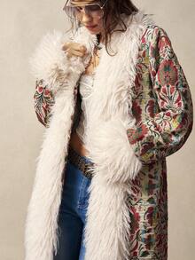 Bohemela 冬季万圣节派对服装 新年服装 女士冬季外套 - 彩色 - 查看 6