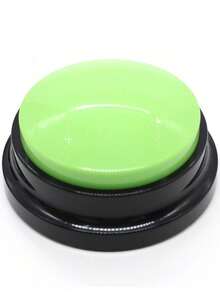 1 Pc/4 Pcs Dog Voice Recording Button, Pet Communication Training Buzzer, Teach Dog To Talk, No Battery,Gift, Present, Celebration(Without Battery)