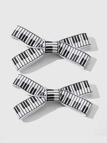 ROMWE Anime 发夹 - 黑與白 - 查看 18