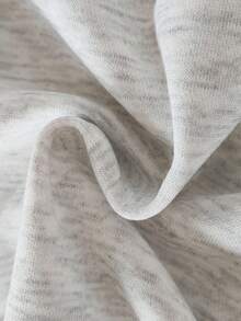 SHEIN Playful Pals 2pcs Toddler Boys' Comfortable Casual Round Neck Bear Embroidery Hem Long Sleeve Top And Side Pocket Bear Embroidery Pants Set, Versatile For Spring/Autumn Everyday Wear Baby Set Autumn Winter Season - Multicolor - View 9