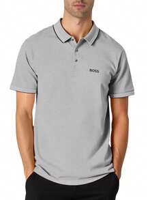 Hugo Boss Men's Polo Shirts Light Grey - Light Grey - View 1