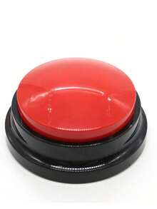 1 Pc/4 Pcs Dog Voice Recording Button, Pet Communication Training Buzzer, Teach Dog To Talk, No Battery,Gift, Present, Celebration(Without Battery)