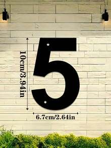 1Pc 0-9 Số nhà kỹ thuật số kết hợp miễn phí, Số nhà địa chỉ bằng kim loại, Biển số nhà bền, Số email gắn tường, Trang trí nhà cửa, Trang trí lối vào, Trang trí sân vườn, Cho ngoài trời, Ga ra, Cửa ra vào, Trang trí email, Nghệ thuật treo tường bằng kim loại, Halloween Lễ tạ ơn Giáng sinh, Quà tặng trang trí - Nhiều màu 2 - Xem 20