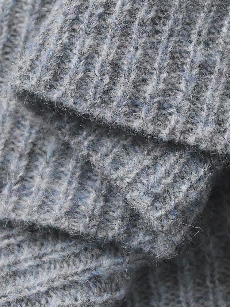 Oversized Slouchy Relaxed Fit Sweater For Women, Autumn/Winter