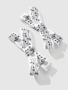 ROMWE Anime 发夹 - 黑與白 - 查看 10