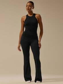 MUSERA ESSENTIALS 柔软如黄油般的赛车领上衣，基础休闲假日机场可爱秋季返校季冬季圣诞节，优雅