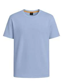 Hugo Boss Men's T-Shirts Light Blue - Blue - View 4