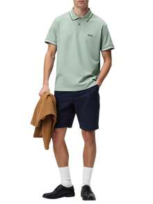 Hugo Boss Men's Polo Shirts Light Green - Green - View 3